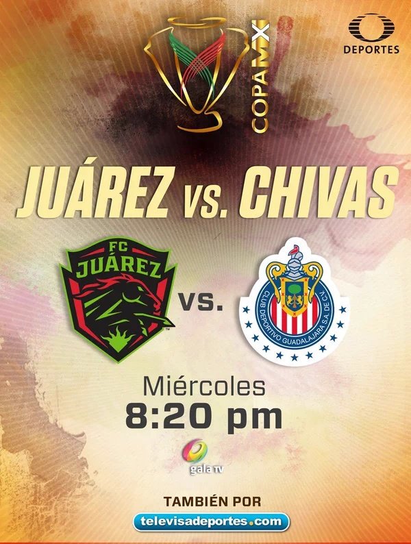 Ver Juarez vs Chivas en Vivo Copa MX 2016 A que hora juega en Vivo