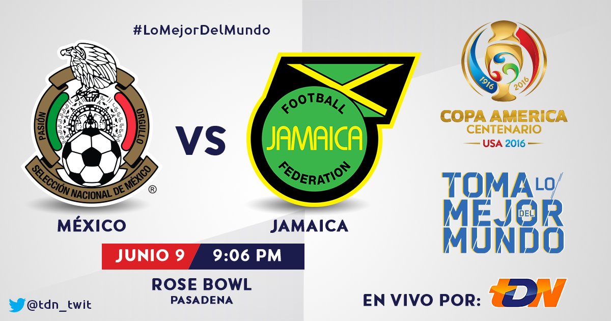Escuchar México vs Jamaica Radio en Vivo Copa América 2016
