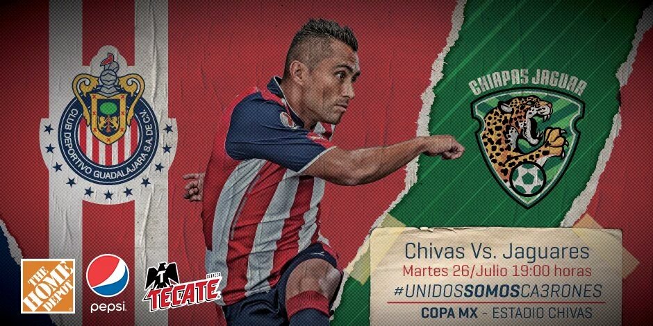 Ver Chivas vs Chiapas por ChivasTV.tv Copa MX 2016