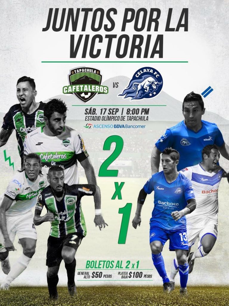 Cafetaleros vs Celaya en Vivo