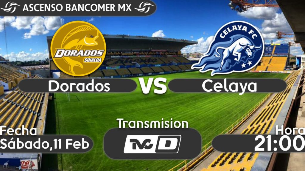 Dorados vs Celaya en Vivo Online Ascenso MX 2017