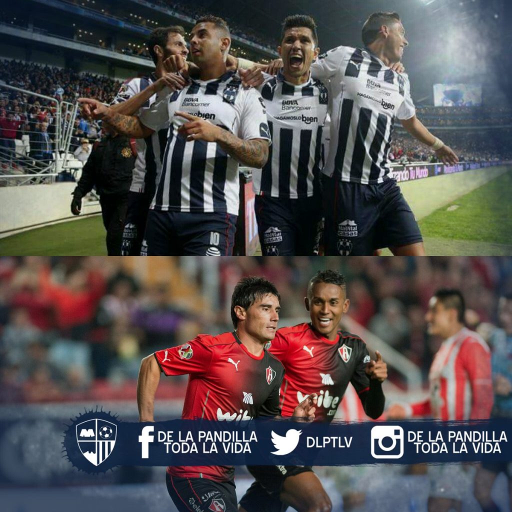 Monterrey vs Atlas en Vivo Online Liga MX 2017
