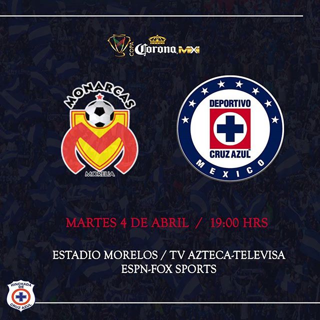 Morelia vs Cruz Azul en Vivo Semifinal Copa MX 2017