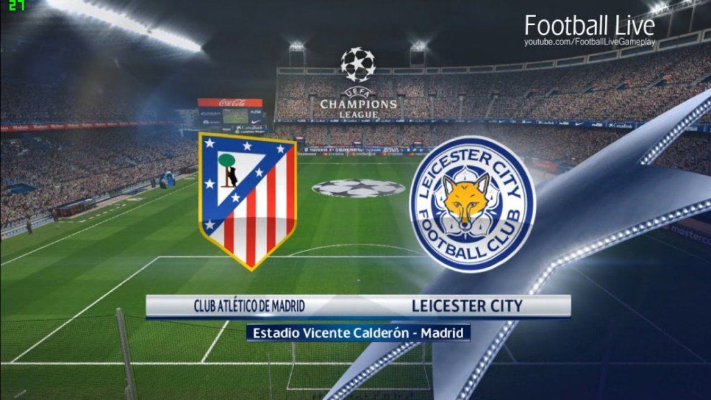 Partido Atlético Madrid vs Leicester City en Vivo Champions League 2017