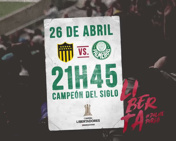 Peñarol vs Palmeiras en Vivo Online Copa Libertadores 2017
