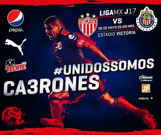 Necaxa vs Chivas en Vivo por Internet Liga MX 2017