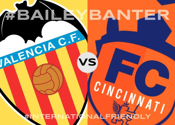 Cincinnati vs Valencia en Vivo por Internet Amistoso 2017