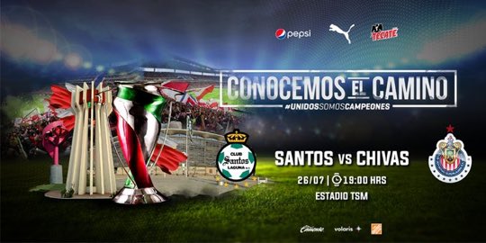 ESPN Santos vs Chivas en Vivo Copa MX 2017