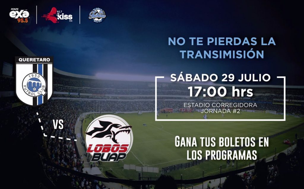 Querétaro vs Lobos BUAP en Vivo Liga MX 2017