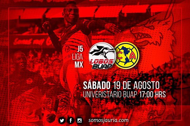 En que canal juega Lobos BUAP vs América en Vivo Liga MX 2017 | A que hora juega  en Vivo