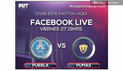 Azteca 7 en Vivo Puebla vs Pumas Online previo U.N.A.M. León