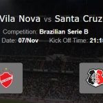 Vila Nova vs Santa Cruz en Vivo Serie B Brasil 2017