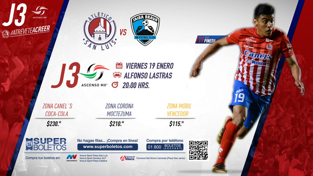 Atlético San Luis vs Tampico Madero en Vivo 2018 Ascenso MX 2018