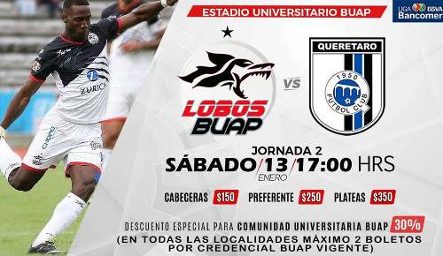 en Vivo Lobos BUAP vs Querétaro 2018 Liga MX 2018