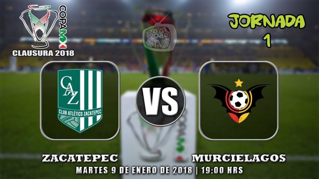 Zacatepec vs Murciélagos Online Copa MX 2018