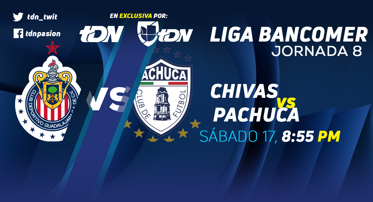 Chivas vs Pachuca en Vivo Liga MX 2018