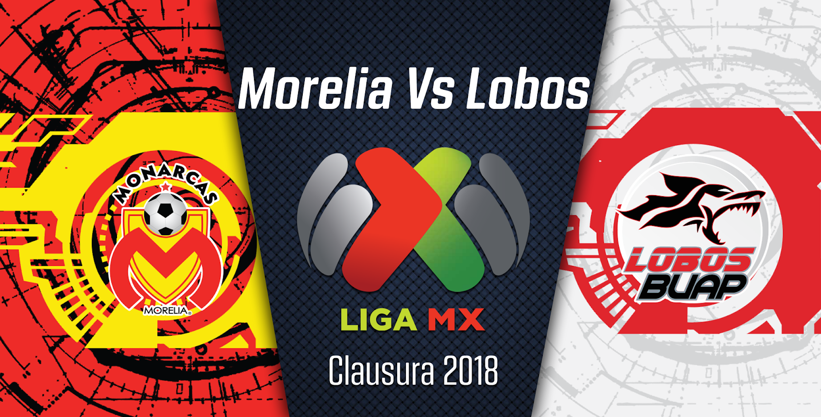 Monarcas vs Lobos BUAP en Vivo Liga MX 2018