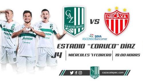 Zacatepec vs Necaxa en Vivo por ESPN Copa MX 2018
