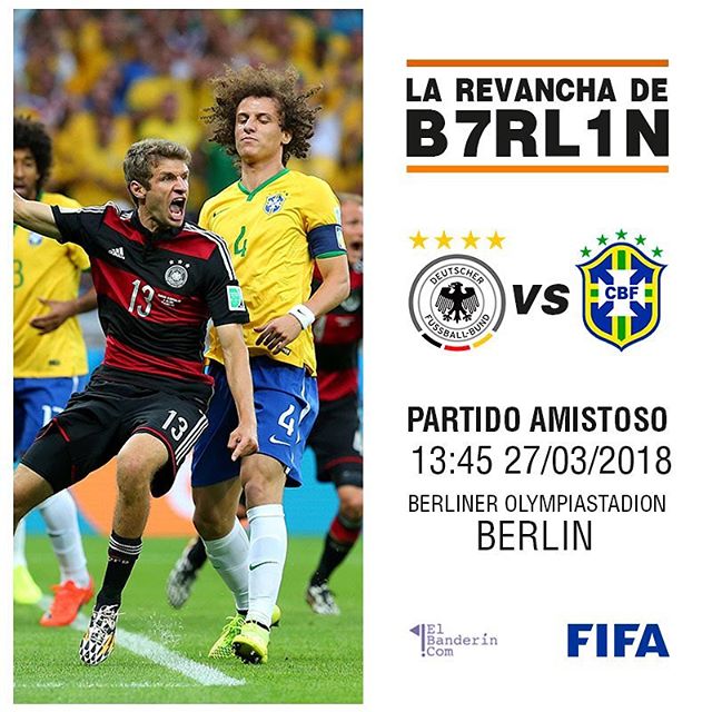 Alemania vs Brasil en Vivo Amistoso 2018