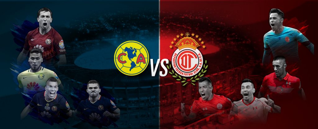 América vs Toluca en Vivo Liga MX 2018