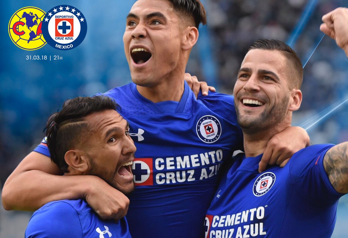 el Clásico América vs Cruz Azul en Vivo Liga MX 2018