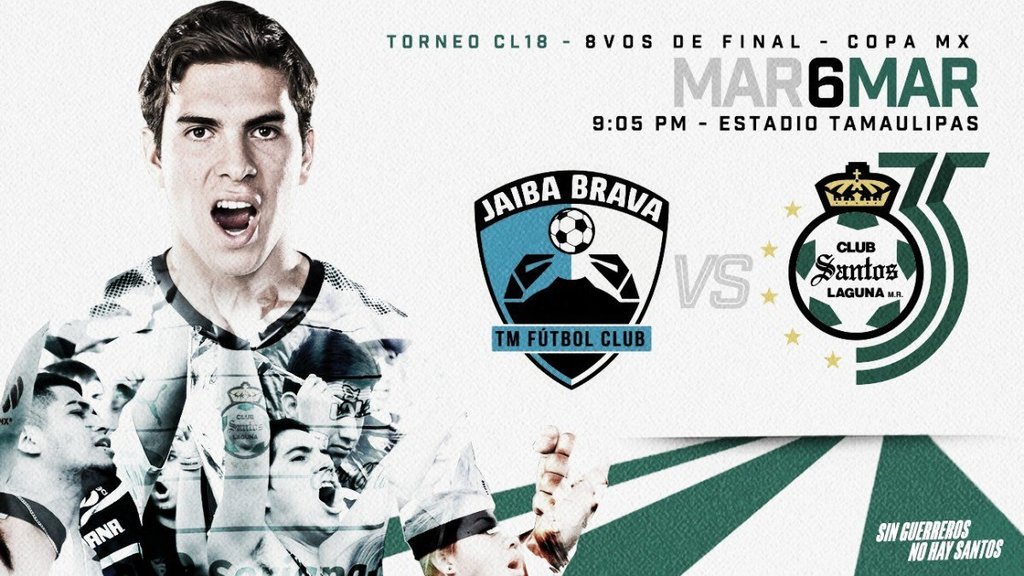 Tampico Madero vs Santos en Vivo Copa MX 2018