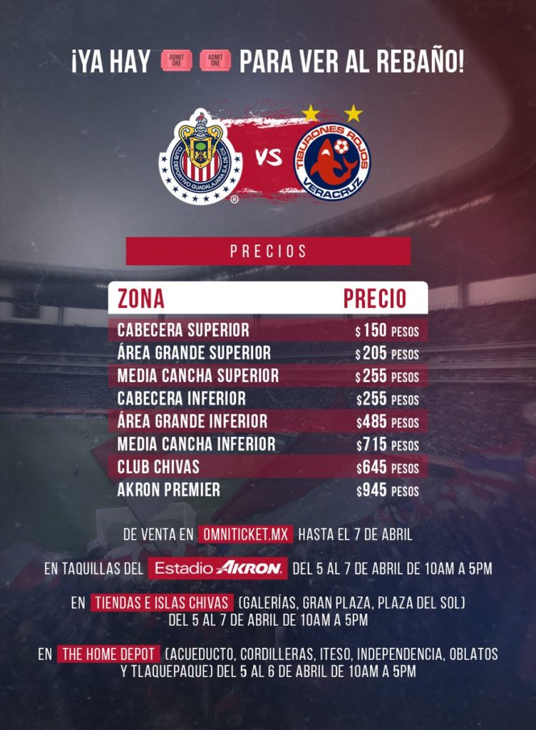 En que canal juega Chivas vs Veracruz en Vivo Liga MX 2018