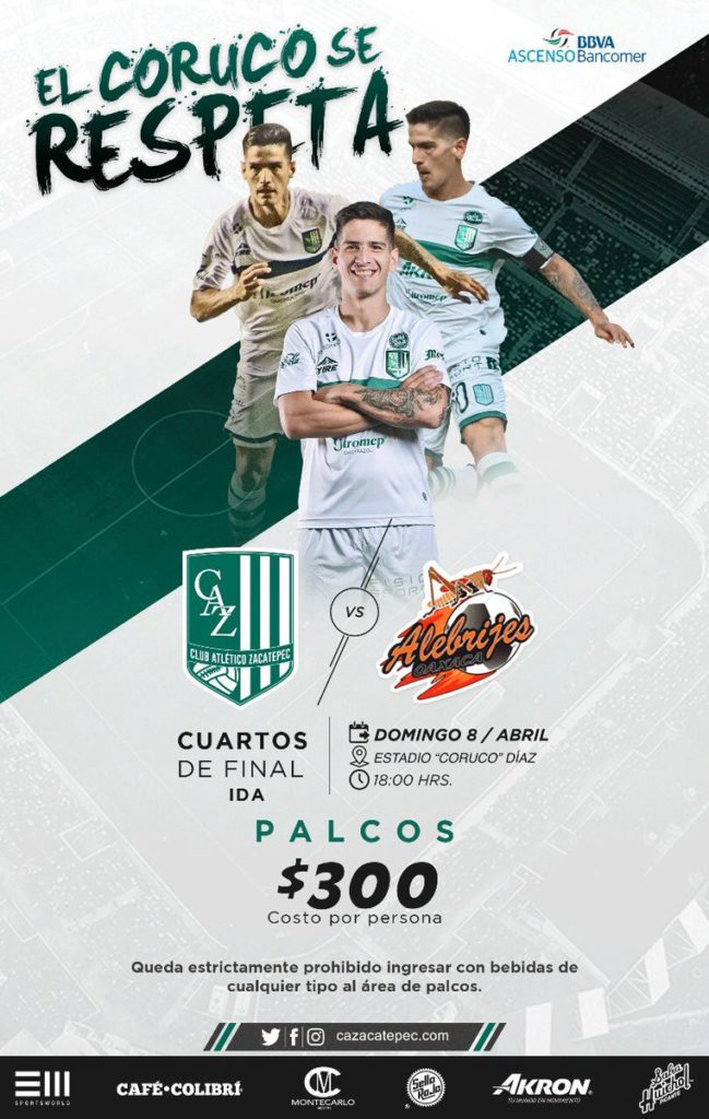 Zacatepec vs Alebrijes en Vivo Online Ascenso MX 2018
