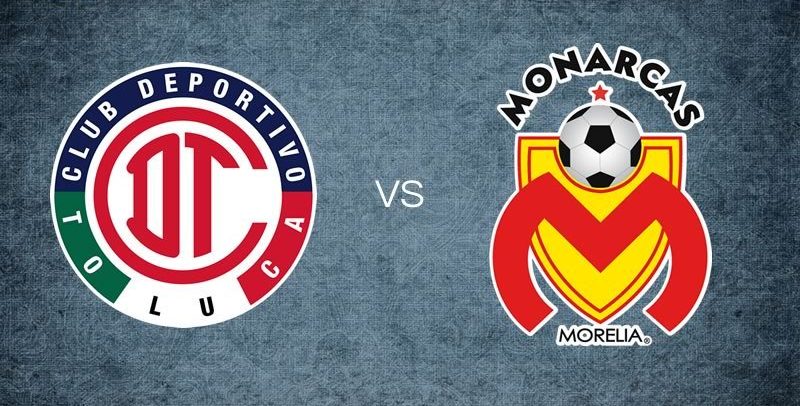 Cuartos de final vuelta Toluca vs Morelia en Vivo Liga MX 2018