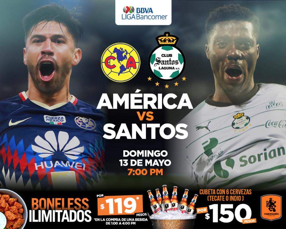 TDN en Vivo América vs Santos semifinal de vuelta Liga MX 2018