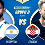 El partido en Vivo Argentina vs Croacia por Internet Rusia 2018