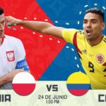 Partido en el mundial Polonia vs Colombia en Vivo Rusia 2018