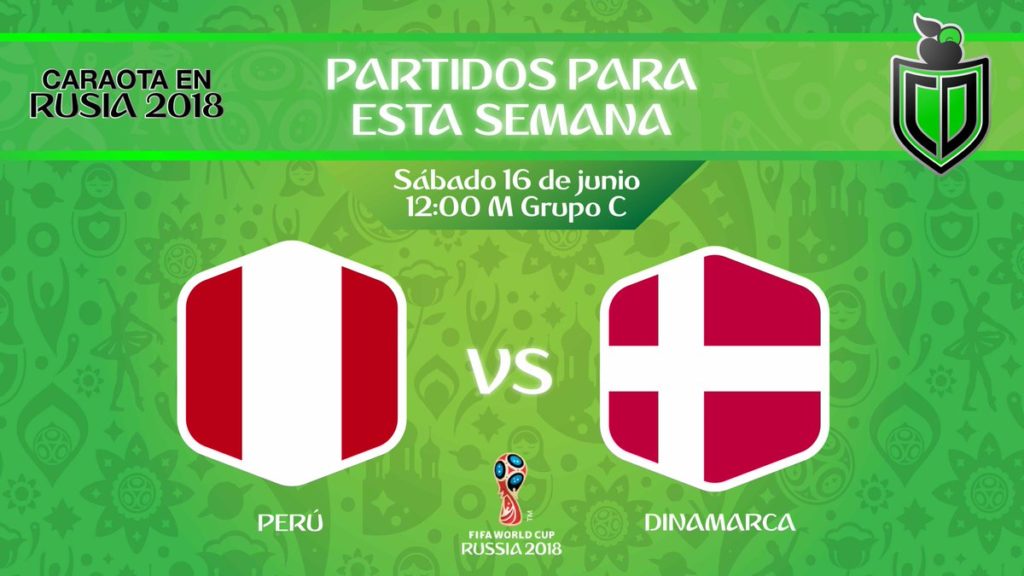 Partido en vivo Perú vs Dinamarca por internet Rusia 2018 2018