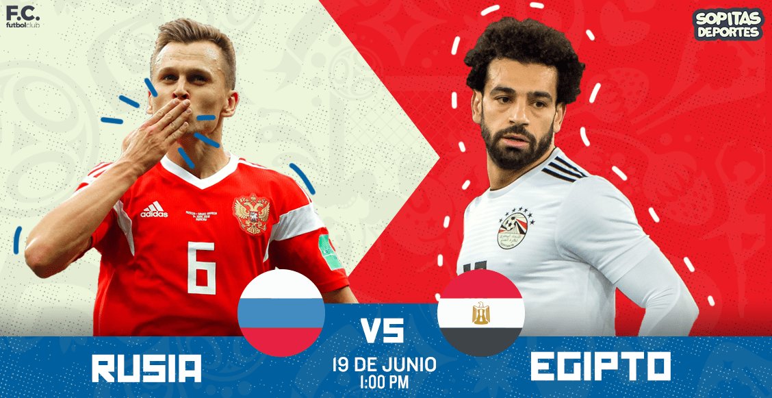 Partido Rusia vs Egipto en Vivo Online Rusia 2018 2018