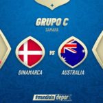 Ver el partido Dinamarca vs Australia en Vivo Rusia 2018