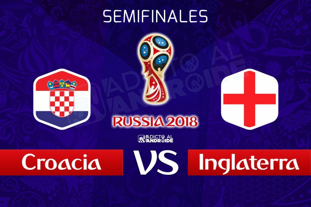 El partido por Azteca 7 Croacia vs Inglaterra en Vivo Rusia 2018