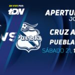 El partido por TDN Cruz Azul vs Puebla en Vivo Liga MX 2018