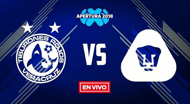En que canal juega Veracruz vs Pumas en vivo Liga MX 2018