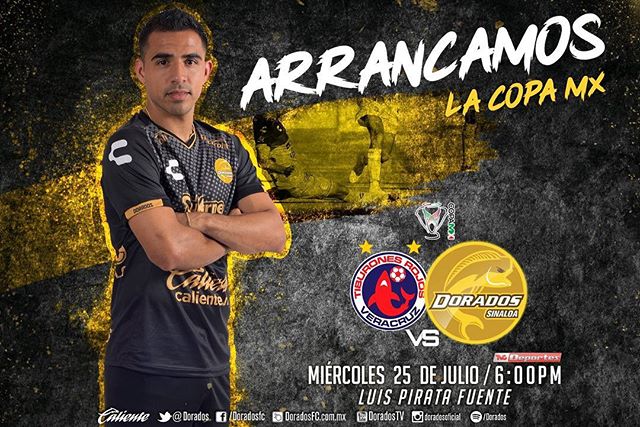 Veracruz vs Dorados en Vivo Minuto a minuto online Copa MX 2018
