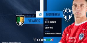 Fox Sports Venados vs Rayados en Vivo Copa MX 2018