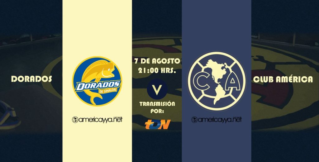 Por TDN Dorados vs América en Vivo Copa MX 2018