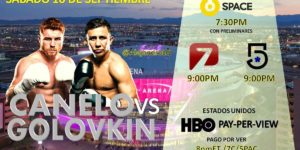 La pelea Canelo vs Golovkin 2018 en Vivo Boxeo