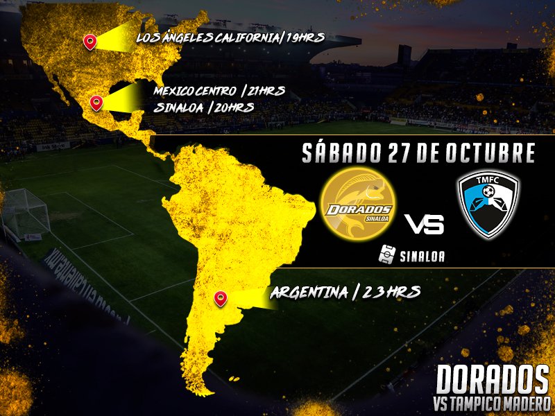 Partido Dorados vs Tampico Madero 2018 en Vivo Ascenso MX