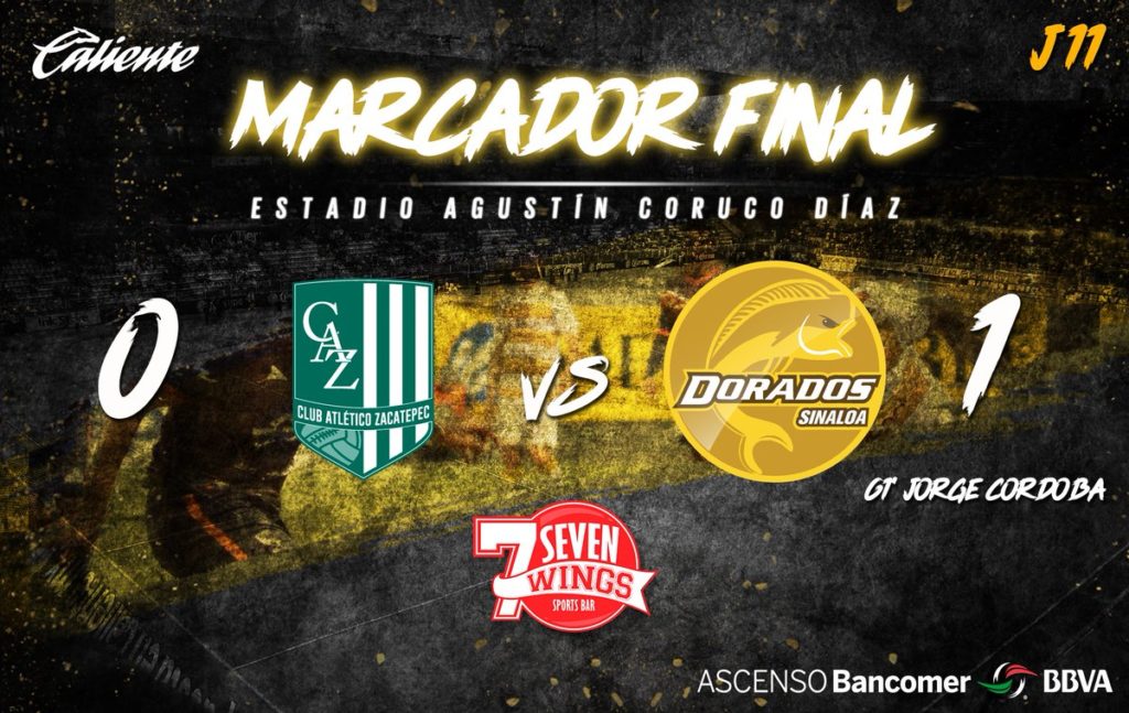 Vídeo resumen Zacatepec vs Dorados 2018 Ascenso MX